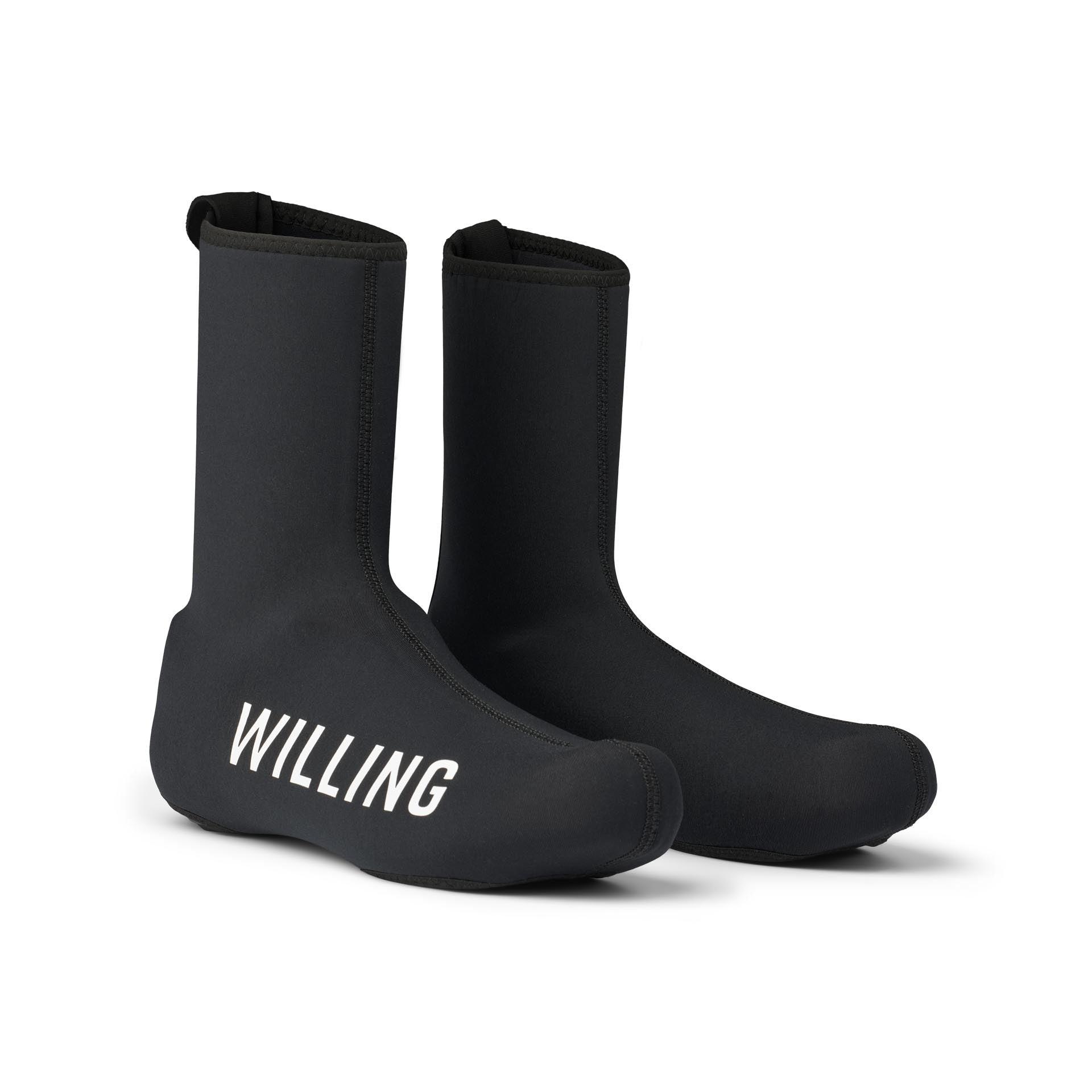 Sort Willing&Able neopren skoovertræk fra Gearhead