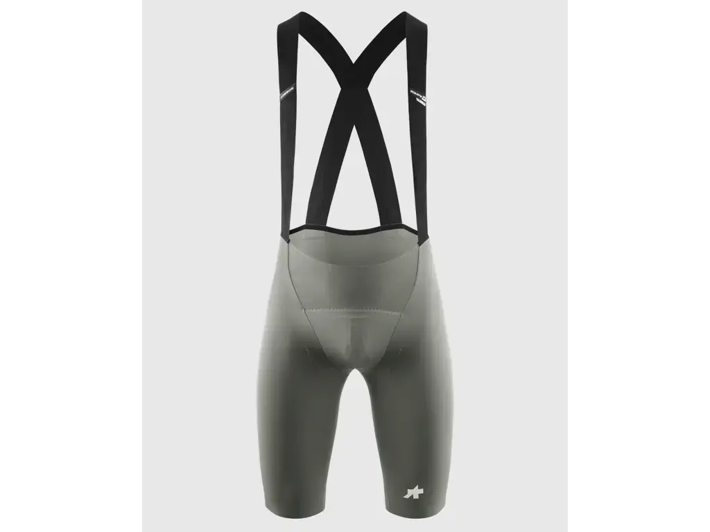 Assos EQUIPE R Bib Short S11 - Bib cykelshorts m/pude - Grøn - Str. L hos Cykelpartner.dk