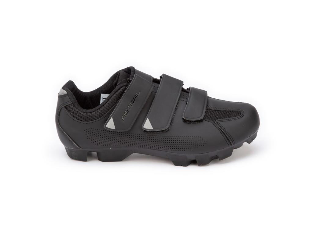 Astral - Cykelsko MTB - Velcro - Sort - Str. 39 hos Cykelpartner.dk