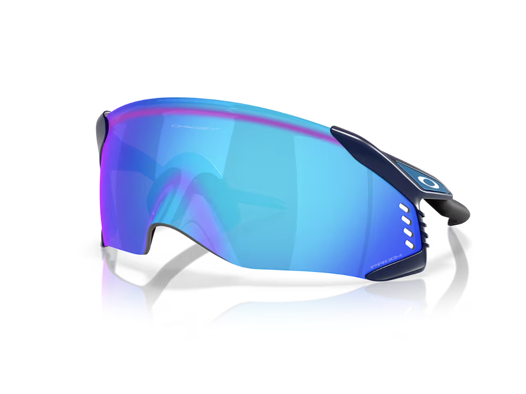 Oakley Velo Kato - Cykelbriller - Herre - Matte Navy / PRIZM Sapphire hos Cykelpartner.dk