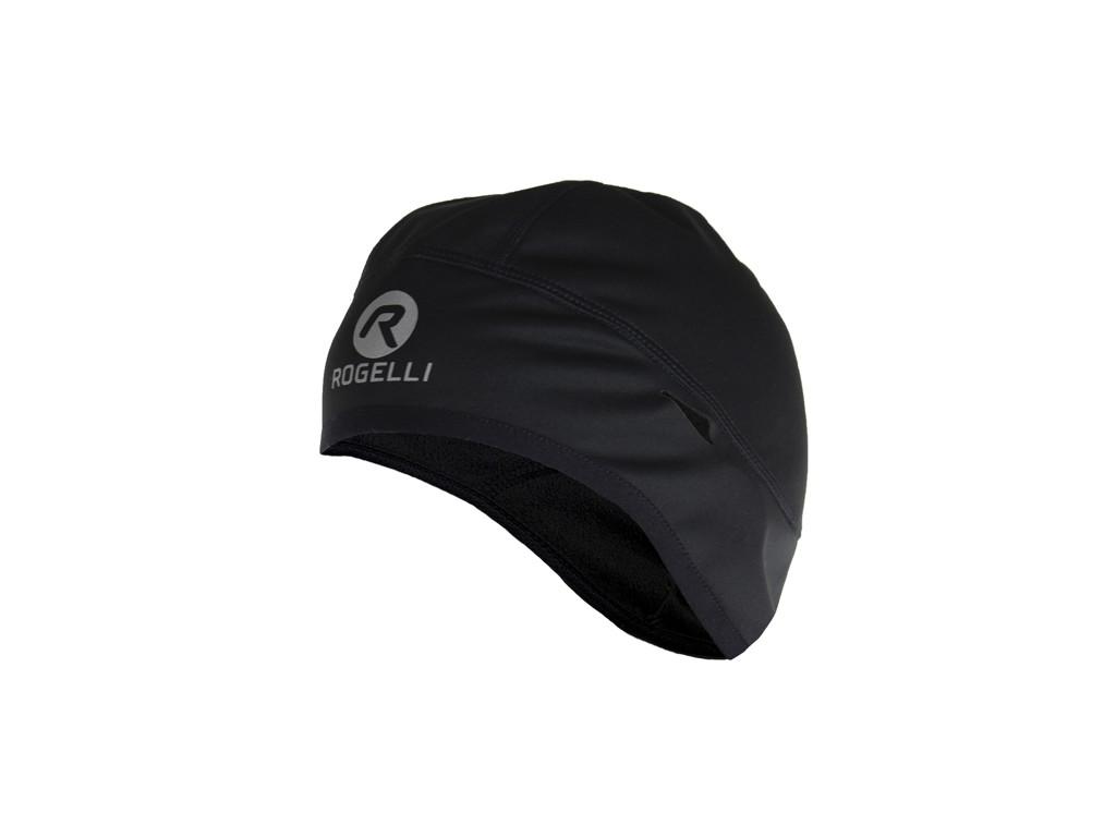 Rogelli Lazio softshell hjelmhue i sort hos Cykelpartner.dk
